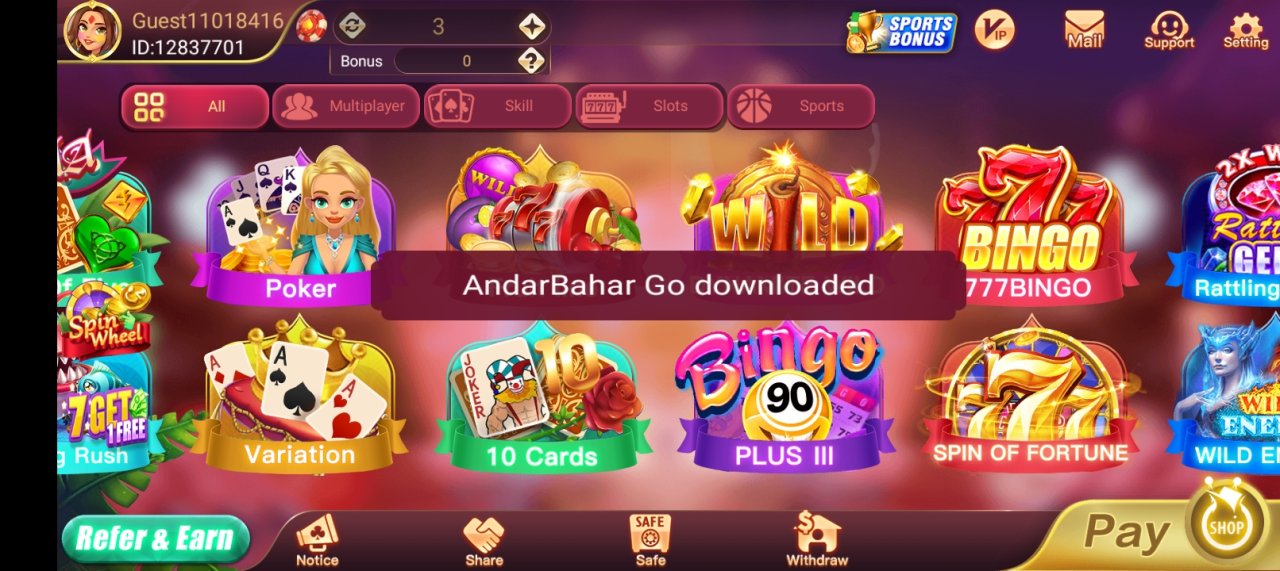 Rainbow Rummy Screenshot
